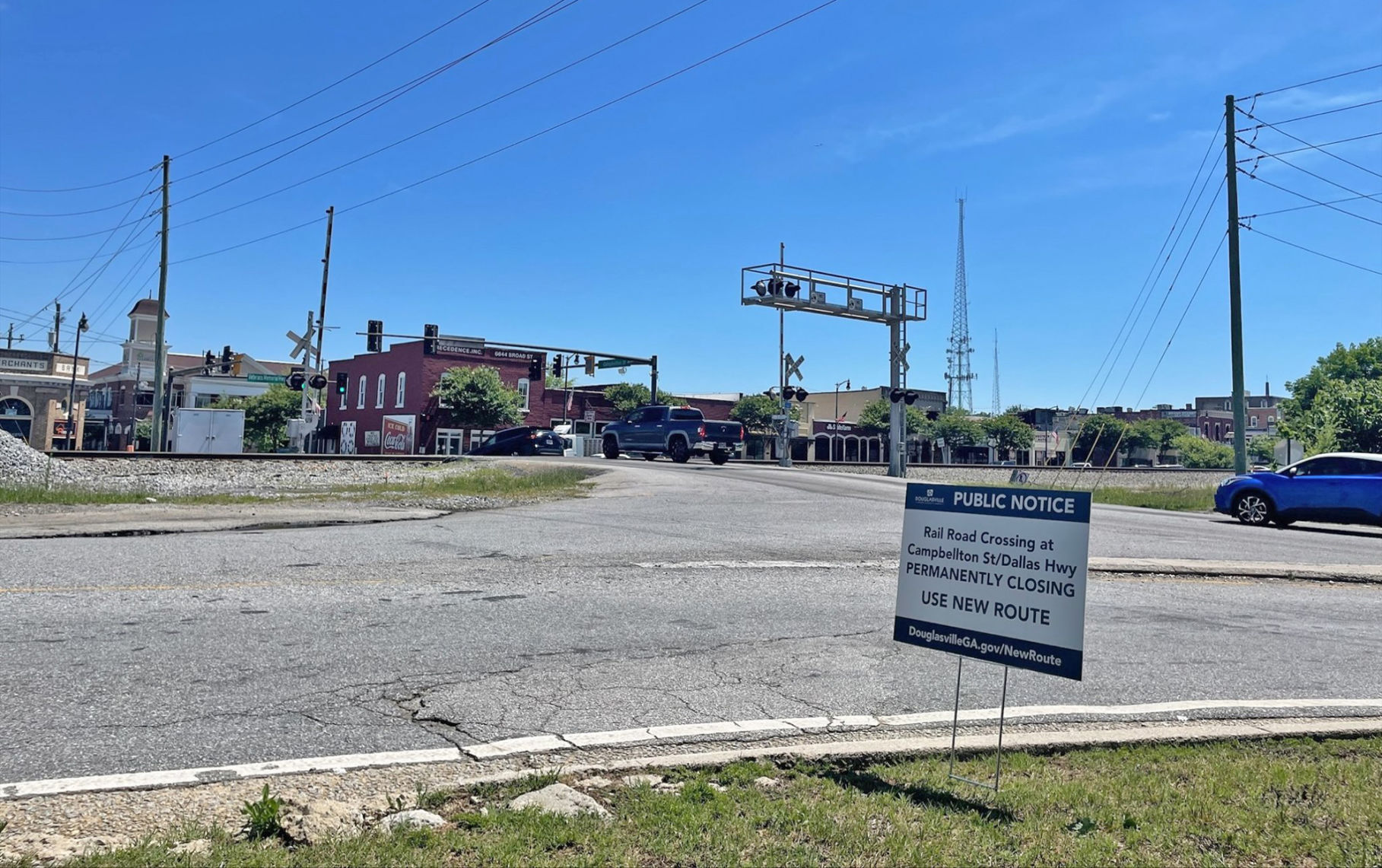 Downtown RR crossing slated to close in mid July